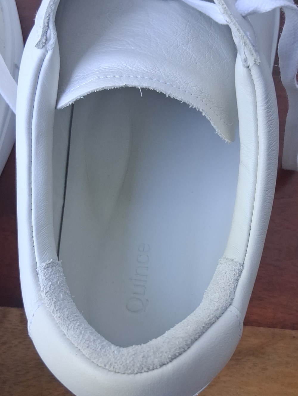 Quince Italian Leather Everyday Sneakers White 10 - Picture 6 of 11